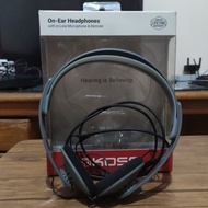 MICROPHONE READY KOSS KPH30I HEADPHONES OPEN EAR WITH MIC GRAY / GREY