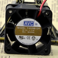Ready Stock Original AVC F4028B12H 4028 4CM 4cm 12V 0.3A CPU Double Ball Cooling Fan