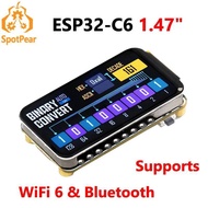 Waveshare ESP32-C6 1.47inch Display Development Board 172×320 Supports WiFi 6 & Bluetooth ESP32 1.47