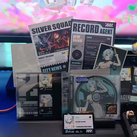 Game Zenless Zone Zero Obol Squad Seed Music CD Greatest Hits OST Album Music Record Cosplay Game St