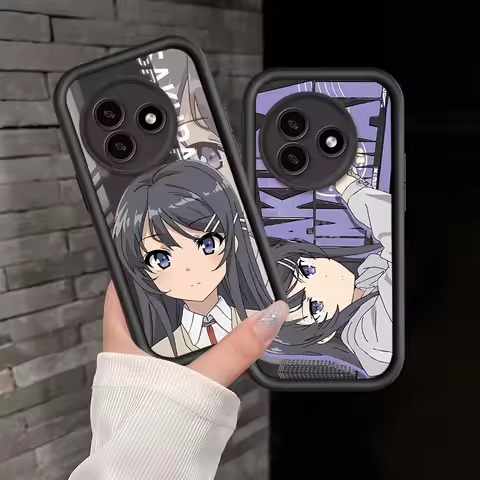 Anime Mai Sakurajima For Tecno Infinix Camon Smart Zero 50 40 30 20 19 12 9 8 7 HD Pro Neo Eye Ladde
