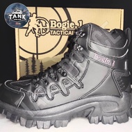 รองเท้ายุทธวิธี รองเท้าเดินป่า หุ้มข้อหนังสีดำ Bogie1 เเท้
