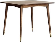 JIAOCKJIAO Kitchen Dining Table, Solid Wood Kitchen Table, Square Reception Table, Thickened Tableto