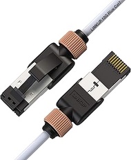 LINKUP - [Tested with Versiv CableAnalyzer] Cat7 Ethernet Patch Cable -2 FT (3 Pack) 10G Double Shie