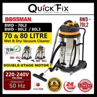 QuickFix [NEW 2 IN 1 PRO] 70 & 80 Litre Wet Dry Vacuum Cleaner BWD-70L2/80L2/80L3 3000 Watt Max Dry 