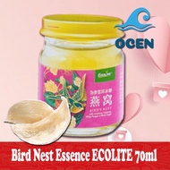 Halal ECOLITE Pati Sarang Burung Asli Bird Nest 1 Botol