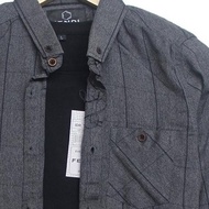 KEMEJA Long Sleeve Flannel Shirt Men's Shirt Casual Shirt FPA-03