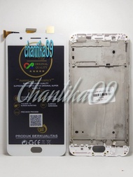 lcd + frame Oppo F1S fulset A59 kaca lcd touchscreen