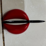 MERAH Sin puei zinc poi red wood 3.5 inch