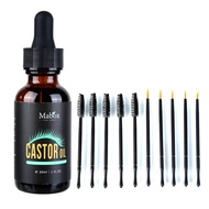 wholesale Organic Castor Oil Jeju Naturals Pure Cold Pressed Unrefined For Eyelash Eyebrow Body Nutr