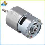 755 DC Motor for Weed Trimmer 21V Grass Cutter Motor with Long Shaft for Efficient Weed Cutting and 