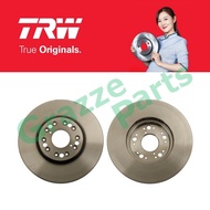 (2pc) TRW Disc Brake Rotor Front for DF4182  Lexus UZZ40 UCF10/30 JZS147 GXE10 5 Holes (296mm)