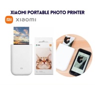 Xiaomi Portable Photo Printer AR Printer 400dpi with DIY Share 500mAh Color Instant Photo Paper Port