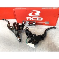 E3 14MM MASTER BRAKE SET RCB RIGHT OVAL AND CLUTCHKiri RCB BRAKE MASTER/ PETAK E2 E3 12.7 MM/ 14MM