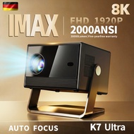 FINTEX 2000ANSI Projector K7 Full HD 8K Adjustment auto focus wireless smartphone same screen use ho
