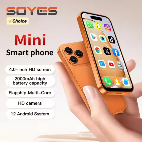 SOYES A18 Pro 4.0" Mini Smartphone 4G LTE 2GB RAM 16GB ROM Android 12 Dual SIM Standby 2000mAh Facia