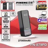 【3C Certified】Pineng PN-879 27000mAh Powerbank 145W Fast Charging Laptop Power Bank Pineng PowerBank