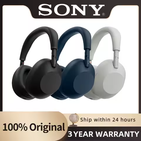 Sony WH-1000XM6 Over-Ear Wireless Headphones with AI Smart Noise Cancellation