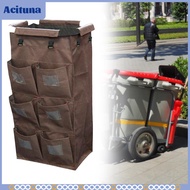 Commercial Janitor Carts Bag Cleaning Trolley Cloth Bag Cleaning Cart Bag for Hotel Entrance Commerc