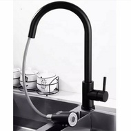 Kran Sink Model Modena Hitam / Kran Sink Tarik Model Toto Black