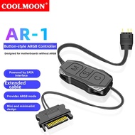 Coolmoon | ARGB PWM Temperature Control Fan Splitter