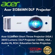 ❤️ Original ACER S1386WH WIRELESS 3600 LUMENS SHORT THROW WXGA DLP PROJECTOR