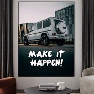 G Wagon Dreams Car Poster Motivation Artwork Canvas Painting Decoration Wall Art Picture