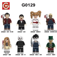 New Halloween Series Horror Figures: Jack, Torrance, Billy, Annabelle, Ghost Elf Assembled Doll Toys