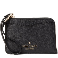 Kate Spade Leila Small Card Holder Wristlet in Black wlr00398