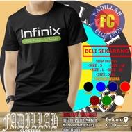 Infinix Smartphone Logo Distro Clothes T-shirt