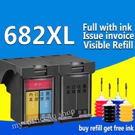 HP 682XL ink HP 682 black HP682XL refillable ink cartridge Compatible hp 1216 2336 2775 2776 2777 27