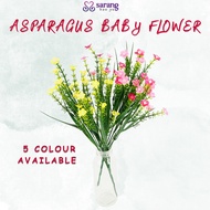 Artificial Asparagus Baby Flower Bunga Hiasan Rumah Bunga Tangan Hiasan Dulang Hantaran Valentines day Gift Bunga Tangan