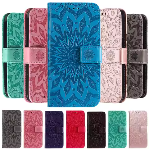 Sunflower Totem Case For Samsung Galaxy A3 A5 J3 J5 J7 2016 2017 J2 J4 J6 J8 A6 A7 A8 Plus A9 2018 F