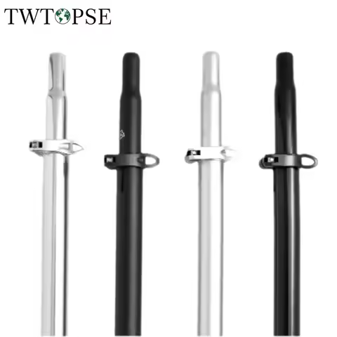 TWTOPSE 700mm Bike Seat Post For Brompton Folding Bicycle A C P T Line Seatpost Tube Double Section 