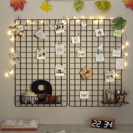 Grid Photo Wall Perforation-Free Photo Display Wall Hanging Grid Wall Anniversary Ceremonial Layout 