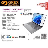 LENOVO Yoga Pro 7 14ASP9 83HN0015MJ LAPTOP (AMD Ryzen 9_AI_10C/ 32GB/ 1TB/ W11/ 14.5_2.8K OLED/ OPI/