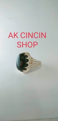 BATU CINCIN AKIK HITAM ASLI
