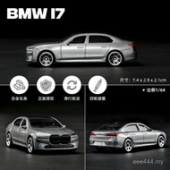 Hot-selling 1: 64 BMW i7 Alloy Car Model Simulation Car Model Mini Car Matchbox Decoration Toy Car B