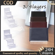 Wallet Display Rack Purse Display Stand 3/4 Tier Clear Acrylic Wallet Display Stand Holder