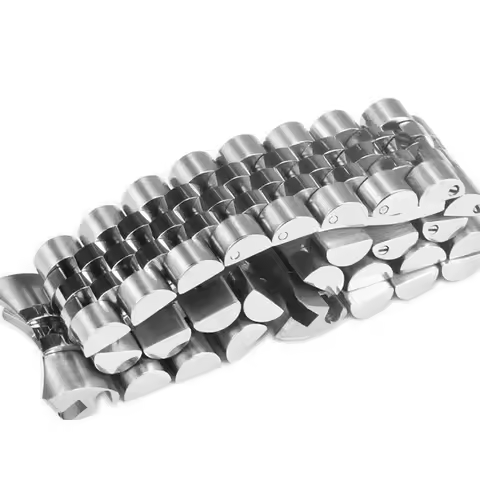 904L Solid Stainless Steel Watch Accessories Band For Rolex DATEJUST DAY-DATE OYSTERPERTUAL DATE Sil