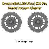 Mop Tray for Dreame Bot L20 Ultra | X20 Pro Robot Vacuum Cleaner Replacement Accessories Mop Cloth H