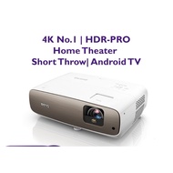 Projector BENQ W2700i 4K HDR-PRO Home Teather Short Throw Android TV