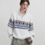 冰島假期 / 費爾島提花毛衣 / 高克重羊毛