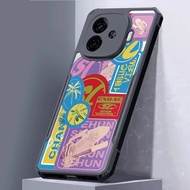 CLEAR CASE MOTIF SHOCKPROOFFusion FOR OPPO RENO 10 5G 10 PRO 5G 10 PRO+ 5G 11F 5G 11 5G 11 PRO 5G 12