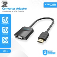 VENTION 42154 HDMI Male to VGA Female Adapter Converter Cable For Monitor and Projector Full HD 1080