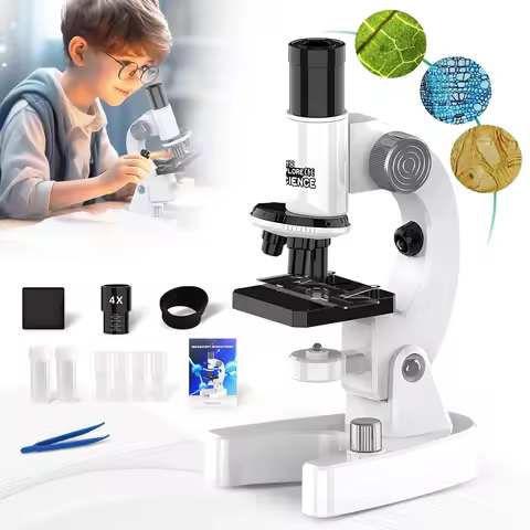 4800x HD Childrens Microscope Elementary School Children Science Experimental Biology Microscope Dig