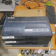 D-Link DGS-1024C 24 Port Gigabit Unmanaged Switch New Item Old stock