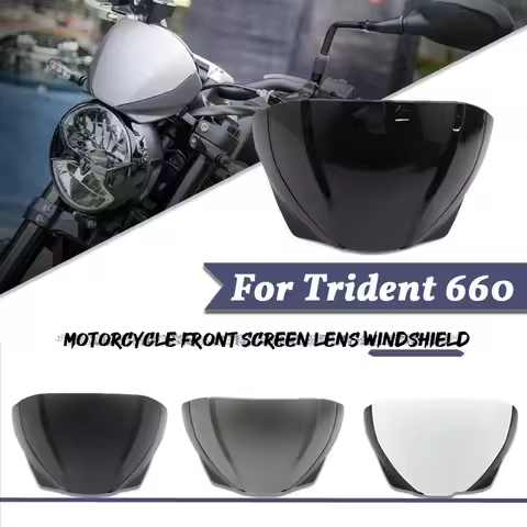 New for Triumph Trident 660 TRIDENT660 Trident660 2021- Motorcycle Front Screen Windshield Fairing W