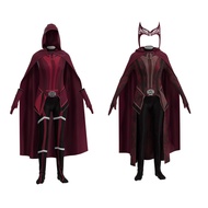 Halloween Performance Costume Cos Costume WandaVision Scarlet Witch Cos Costume Wanda Scarlet Witch 