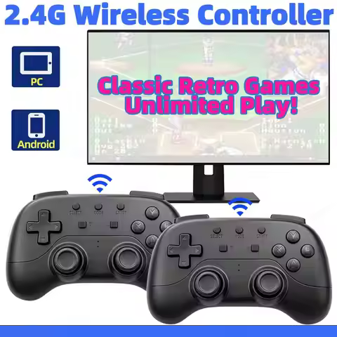 Classic Retro Games 2.4G Wireless Gamepad for Video Handheld Gaming Consoles Controller For SF3000/S